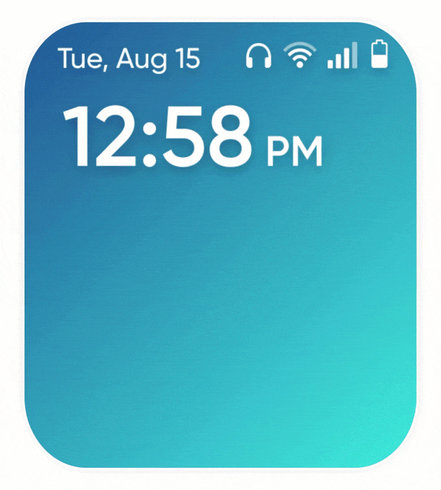 Adjust screen timeout