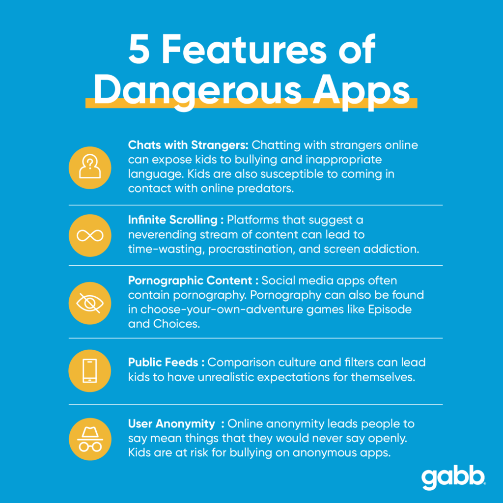 5 features of dangerous apps