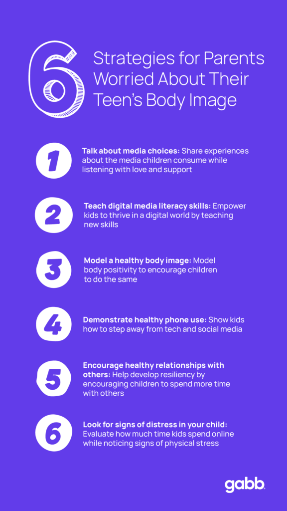6 strategies for parents worried about their teen's body image