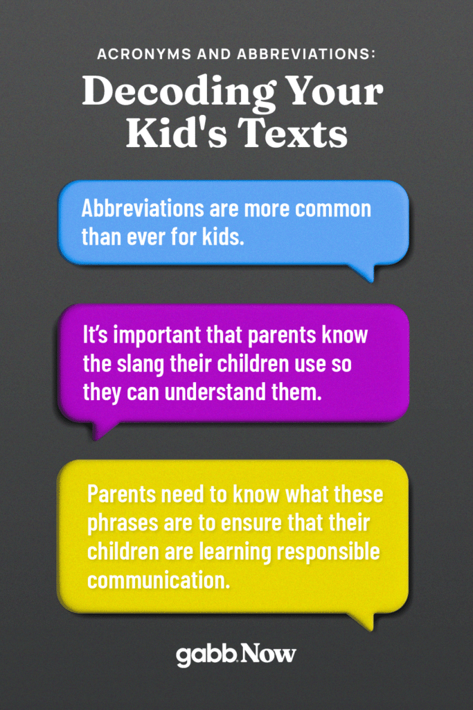 acronyms and abbreviations decoding your kids texts