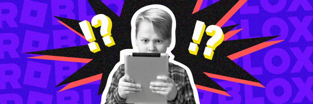 angry child playing roblox