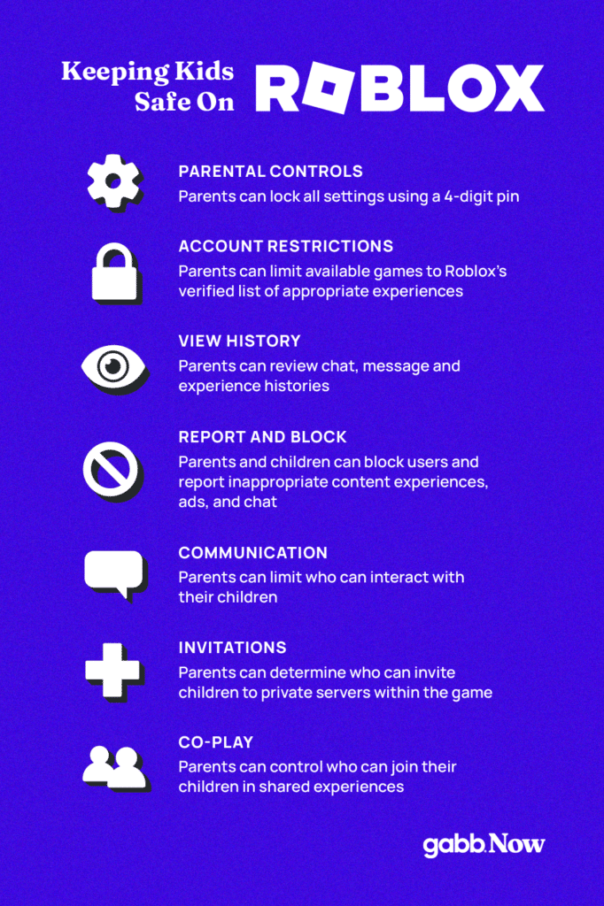 Keeping kids safe on roblox