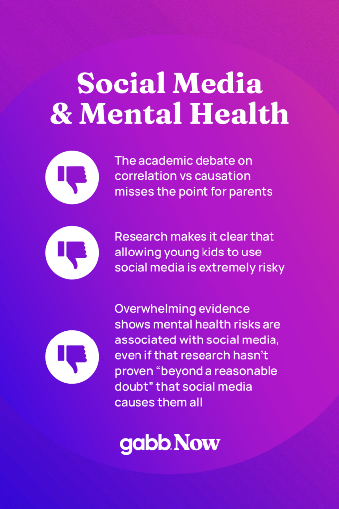 Social media and mental health overwhelming evidence shows are negatively correlated