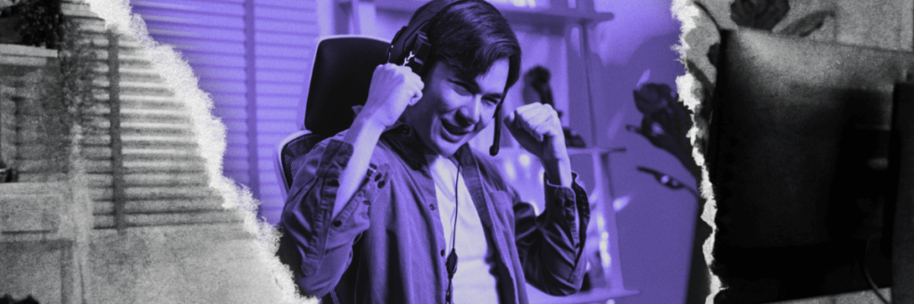 teen boy streaming on twitch