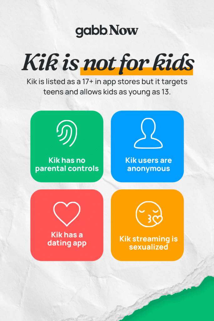 Kik is not for kids