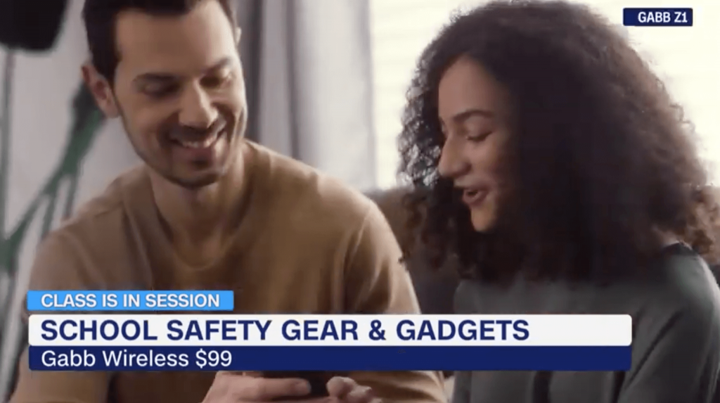 Gabb Wireless being features on CNN's school and safety gear gadgets