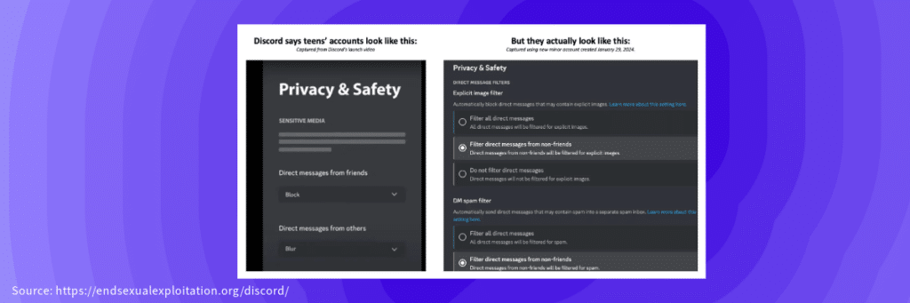discord privacy and safety settings