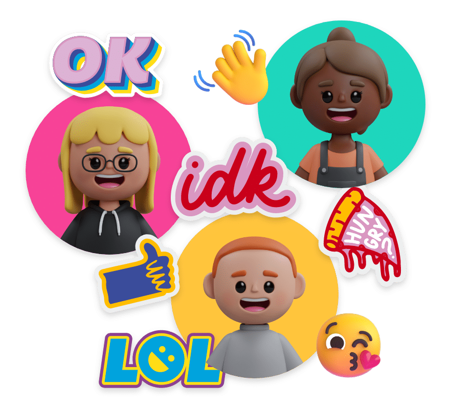 Gabb Messenger Stickers