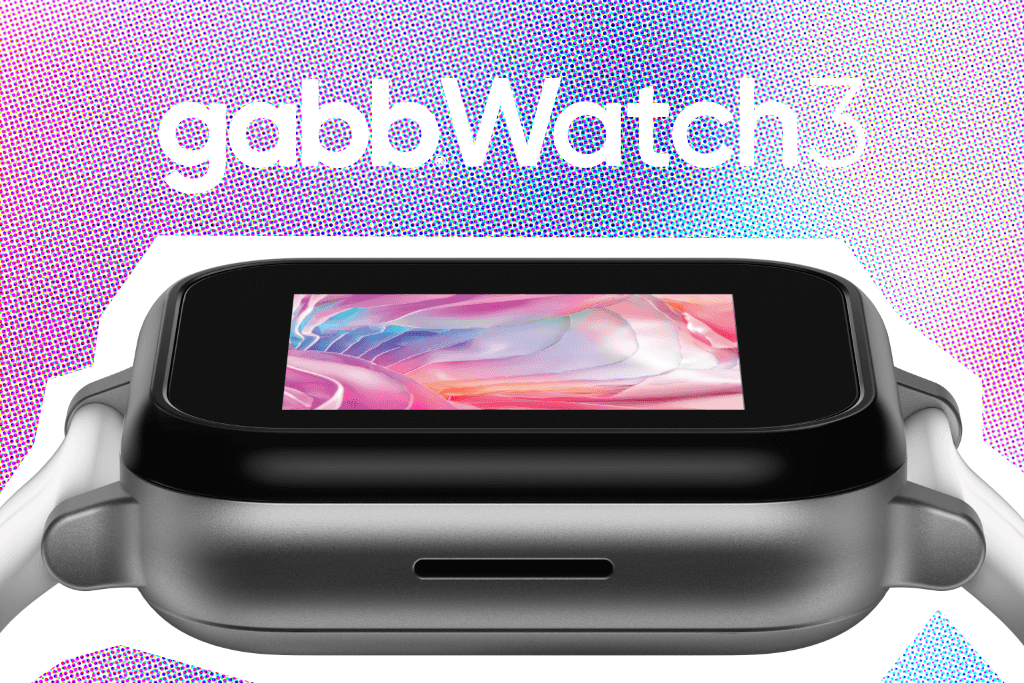 A close up image of the Gabb Watch 3 screen