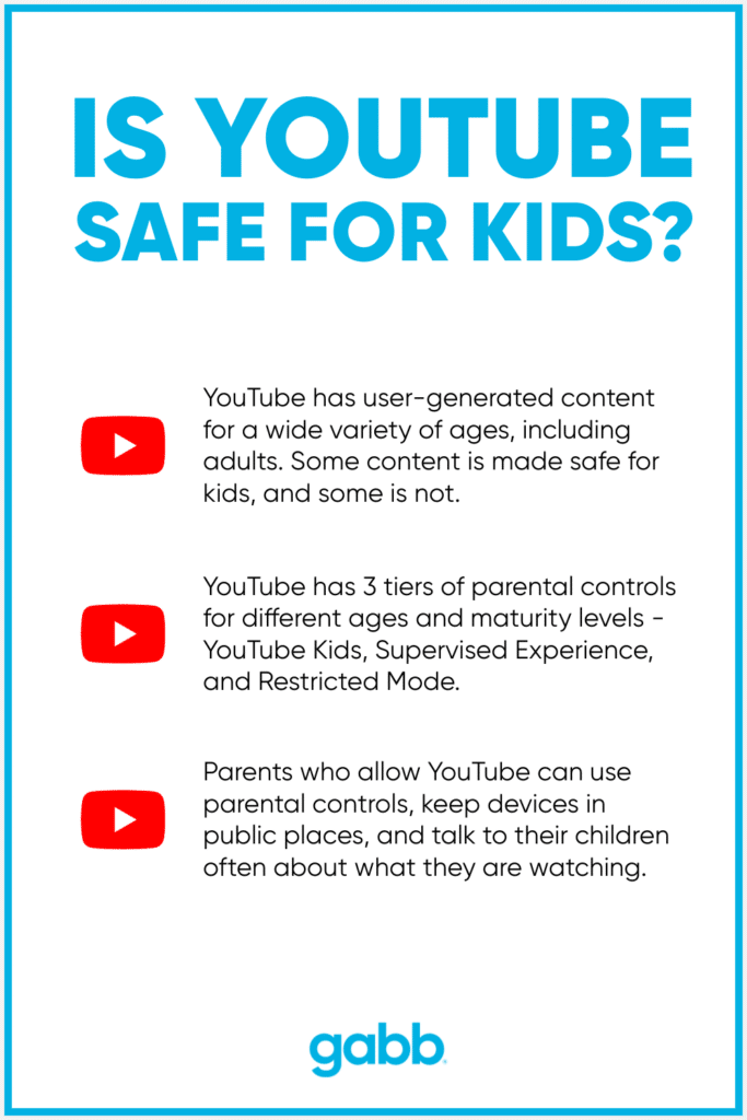 is youtube safe for kids?