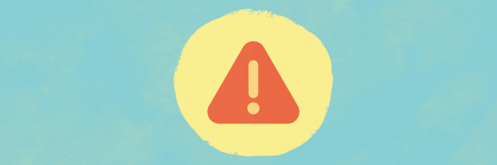 warning symbol illustration