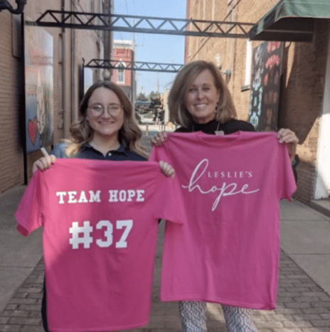 Leslie's Hope T-shirts